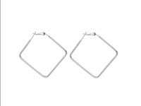No Whining Designing - Women's Skinny Rectangle Earrings