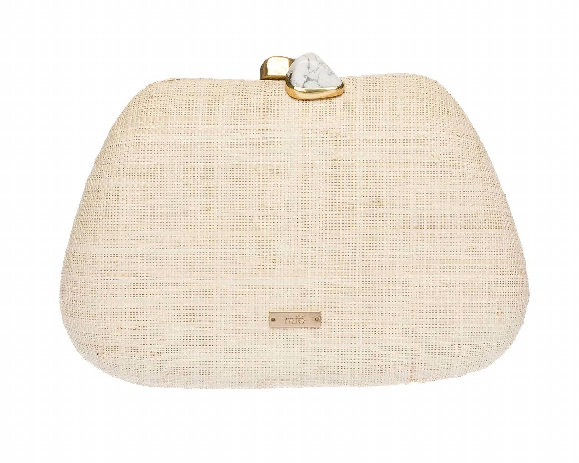 Rafe New York - Women's Floral Raffia Clutch