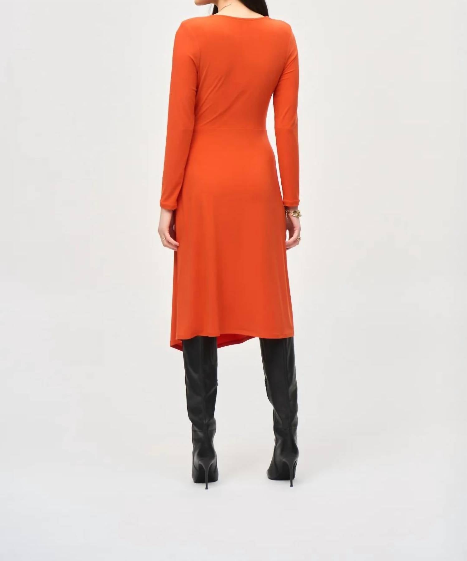 Joseph Ribkoff - Wrap Midi Dress
