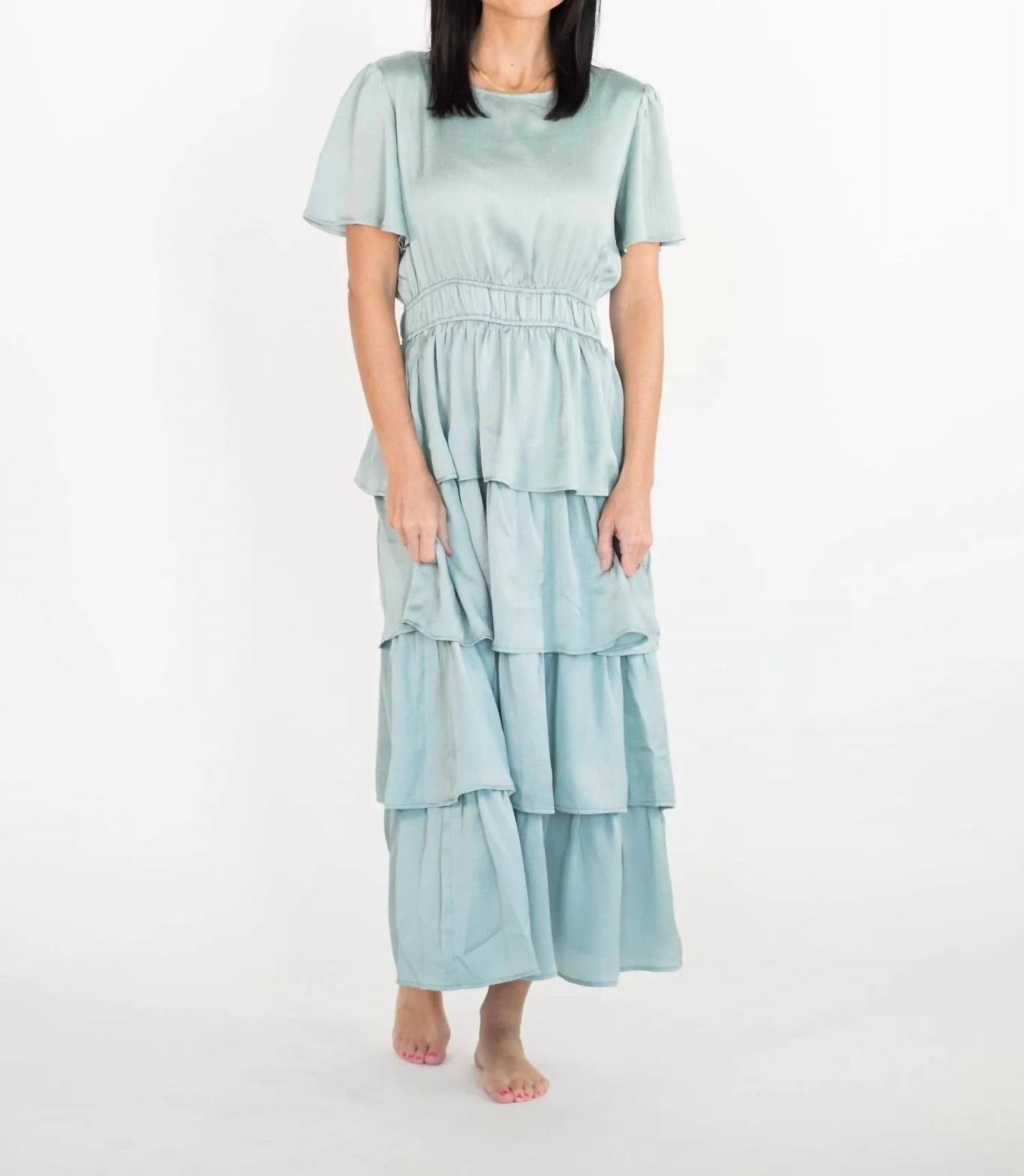 Tea N Rose - Lindee Tiered Dress
