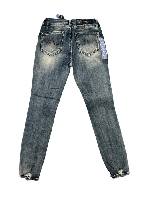 Grace In La - Women's Distressed Vintage Skinny Jean