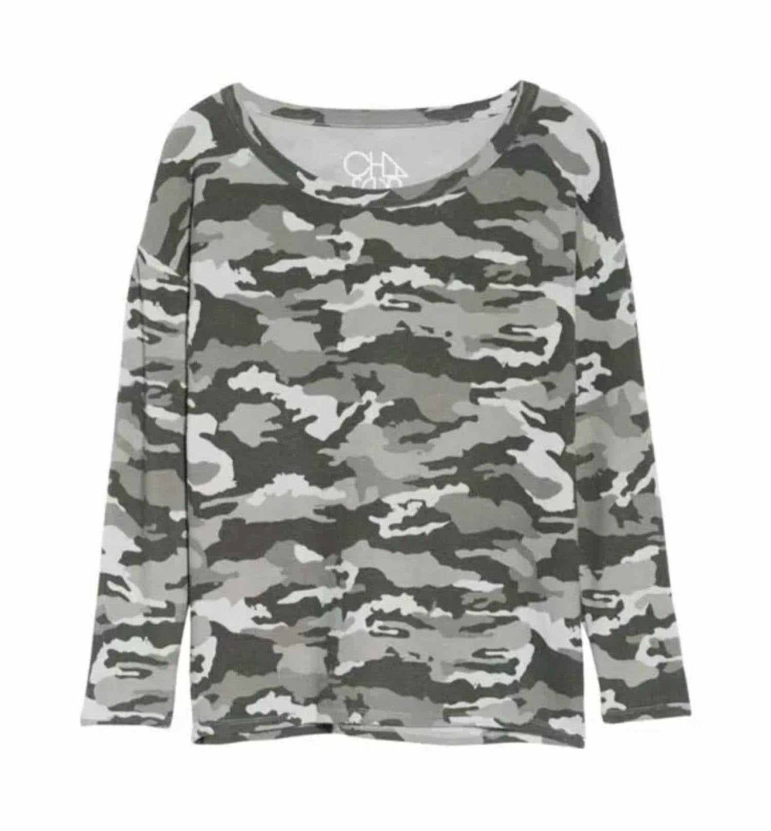Chaser - Camouflage Print Cozy Pullover