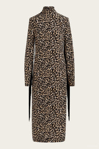 Essentiel Antwerp - Gironi Leopard-print Midi Dress