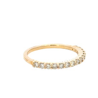 Aamiaa - 0.52 Carat Natural Diamond Half-eternity Band Ring - Size 6.5