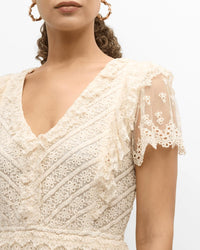 Loveshackfancy - Cerilo Lace Mini Dress