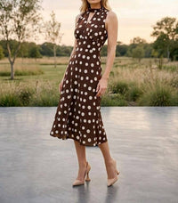 Joseph Ribkoff - Polka Dot A-line Dress