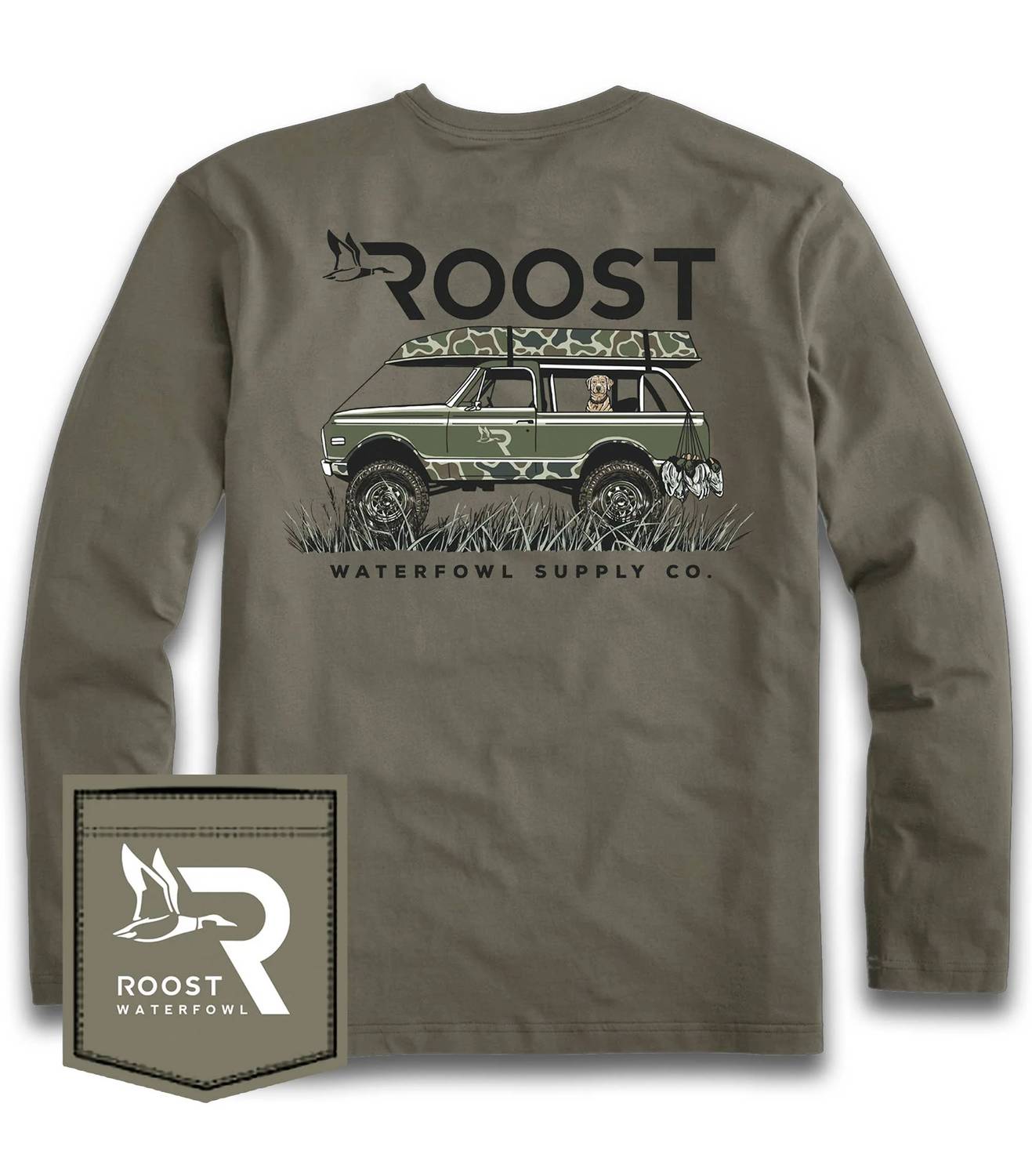 Fieldstone - Kid's Roost Bird Buggy Long Sleeve Tee