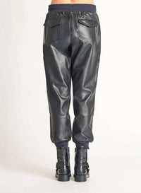 Dex - FAUX LEATHER JOGGER