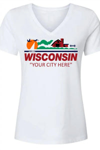 Wi-Wear - Women's Wisconsin Ripon Tee