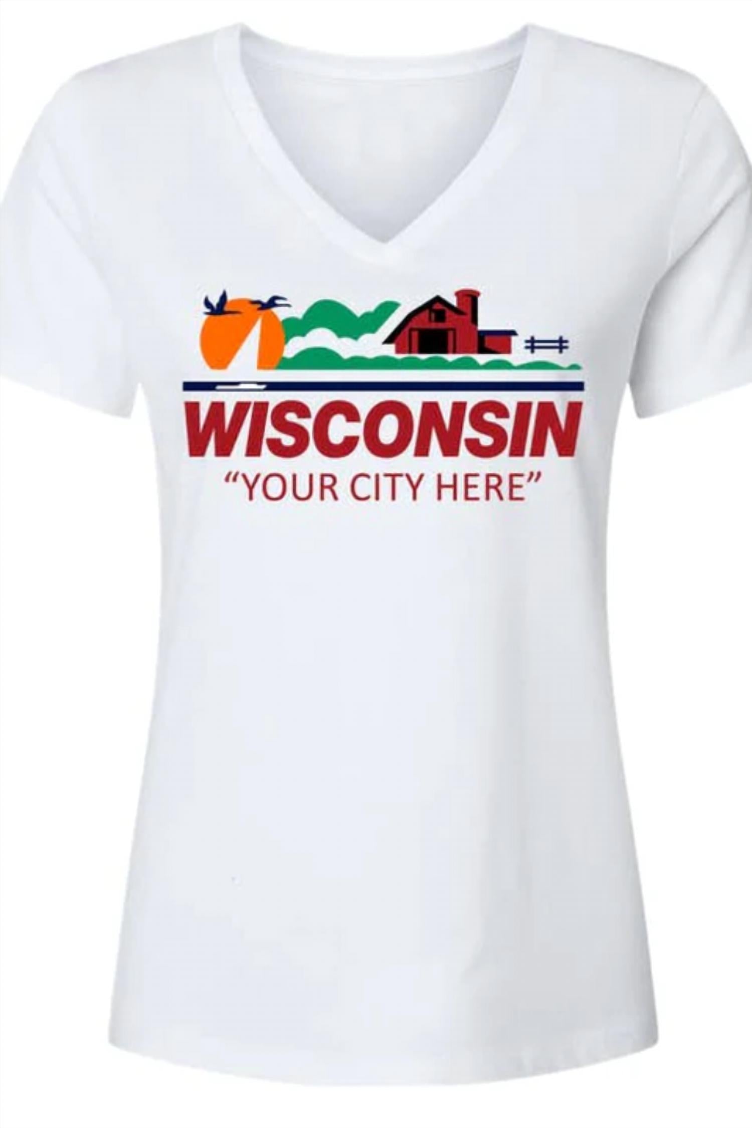 Wi-Wear - Women's Wisconsin Ripon Tee