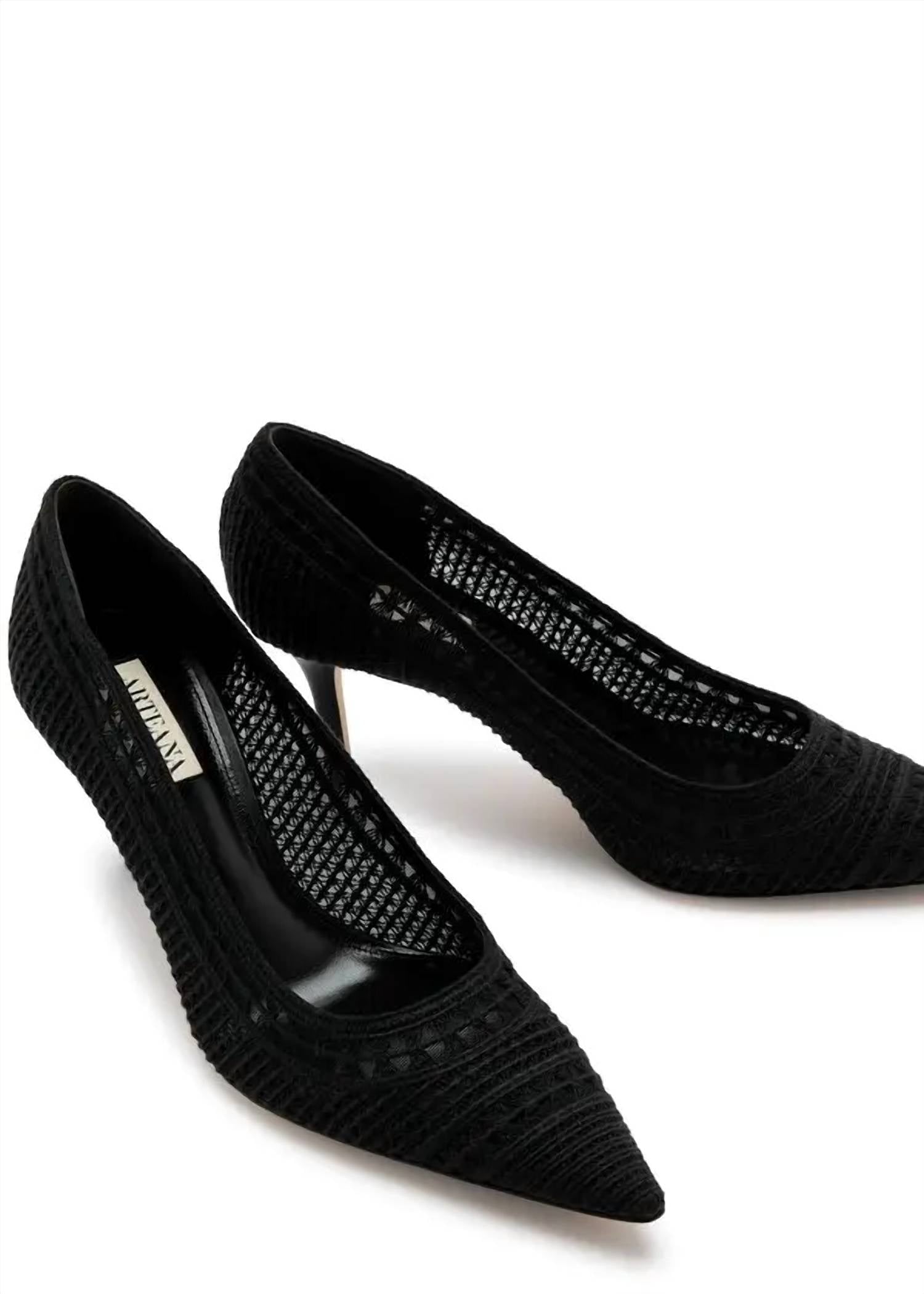 Arteana Women's Trieste 75 Pump in black - women's heels - alternate view