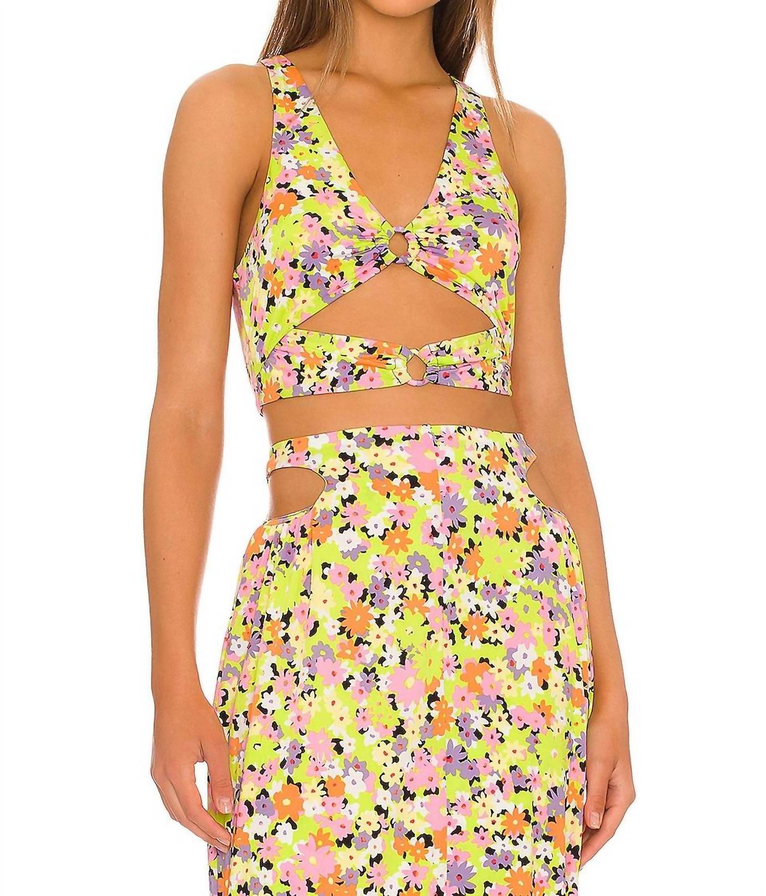 Afrm - Darya Crop Top