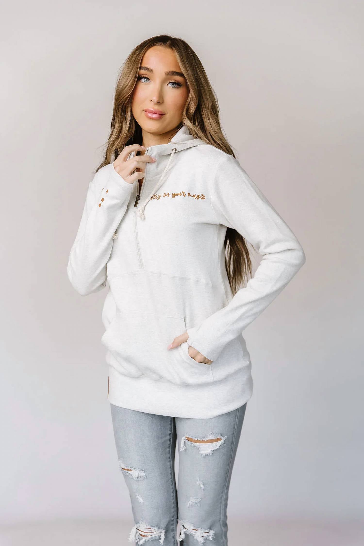 Ampersand Ave - Halfzip Hoodie