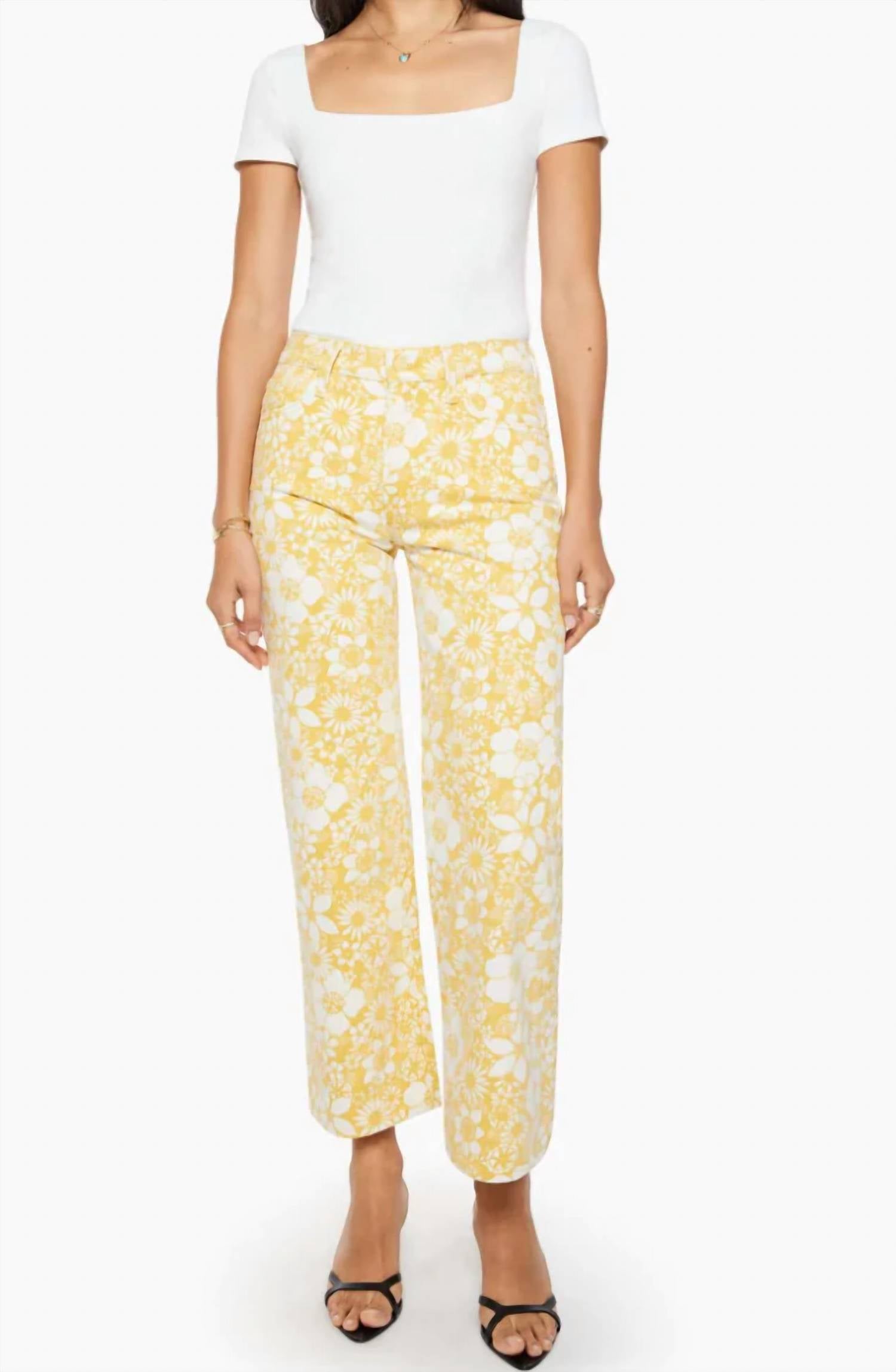 Mother - Mid Rise Rambler Zip Ankle Jeans