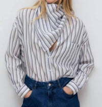 The New Society - Estela Button Down Shirt