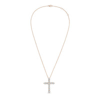 Diana M Jewels - Women's Round Lab-Grown Diamond Pendant Necklace (1.00 Ct) - Delicate
