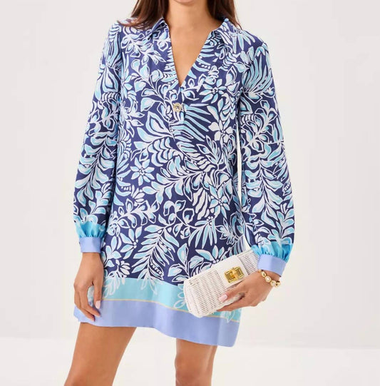 Lilly Pulitzer - Iralanne Long Sleeve Popover Shirt Dress