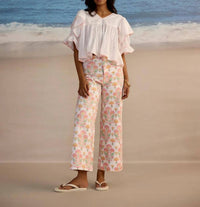 Pink City Prints - Women's Disco pants