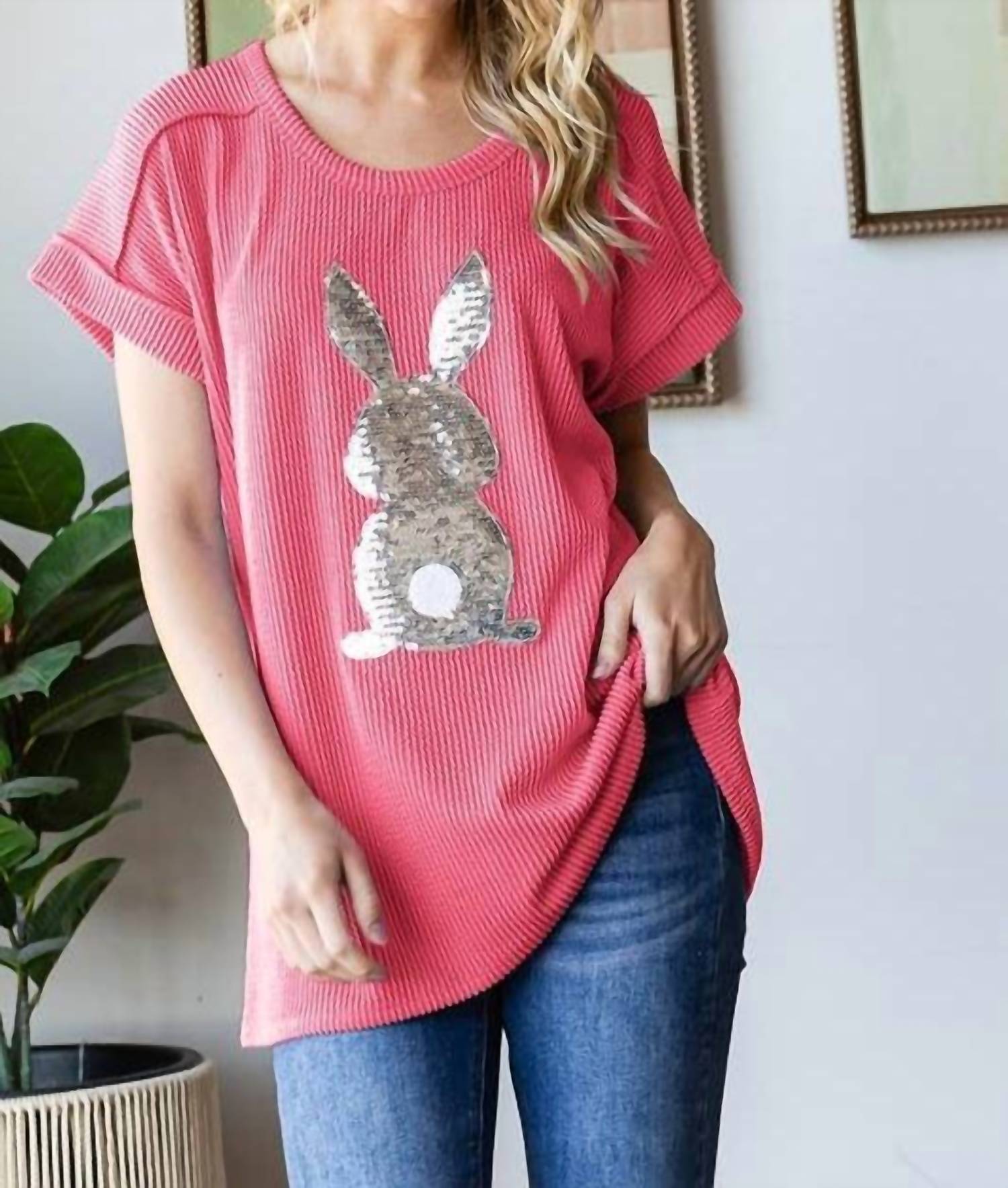 Heimish Usa - Easter With Sparkle Top