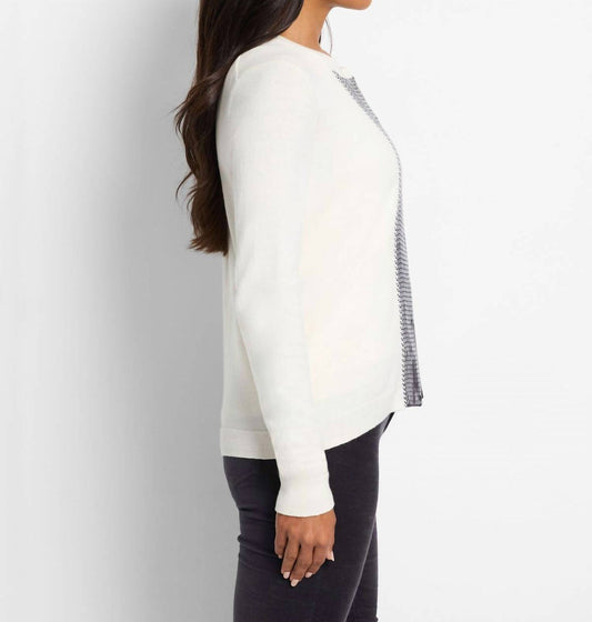 Nic + Zoe - Sequin Trimmed Cardigan