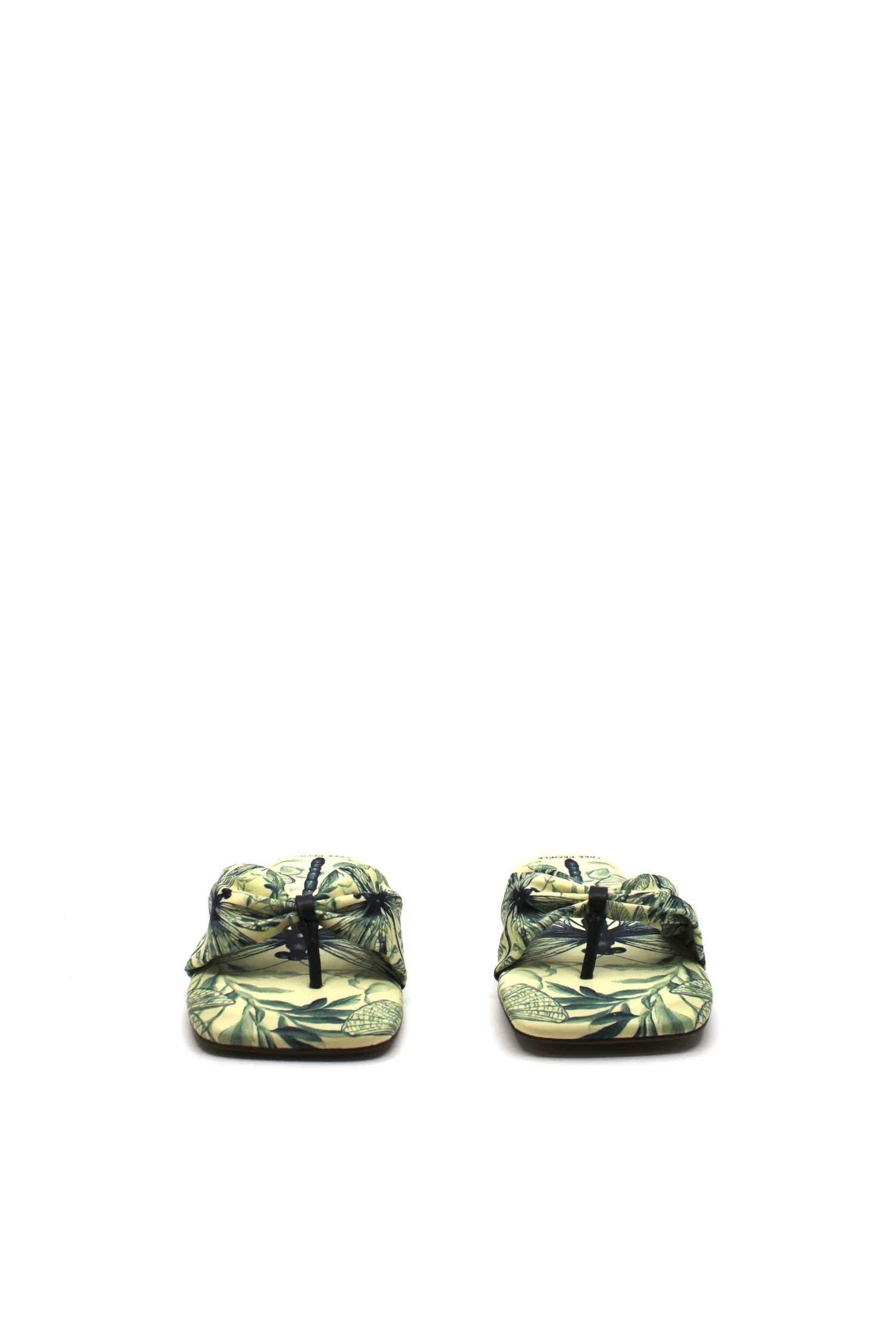 Free People - Women's Tia Ruched Printed Sandal