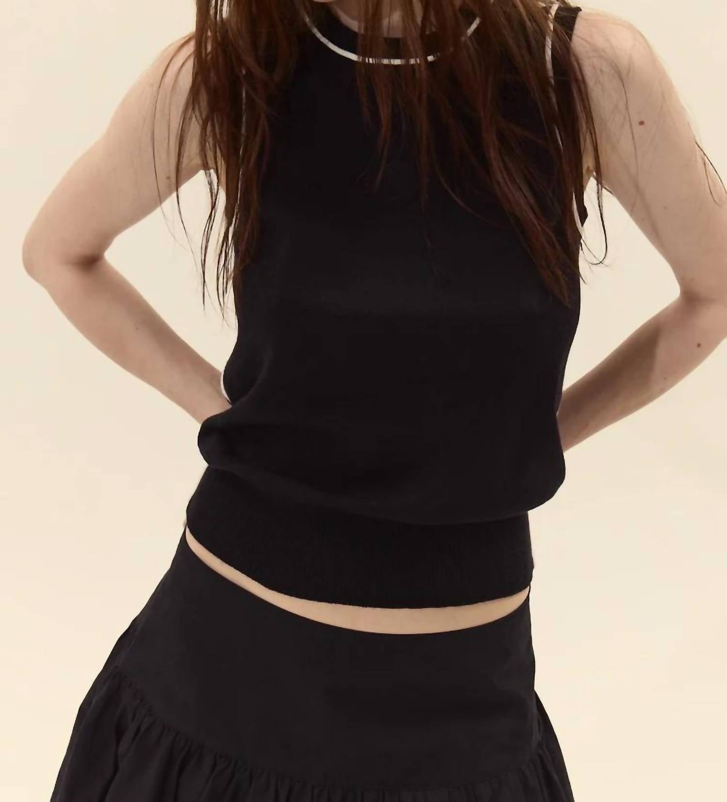 Deluc - Symi Knit Sleeveless Top