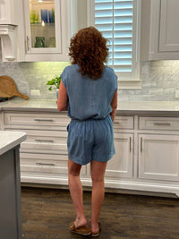 Ivy Jane - Denim Drawstring Short
