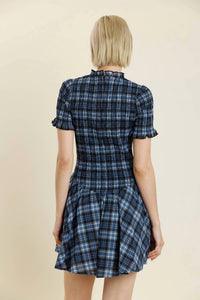 Aureum - Smocked Mini Dress