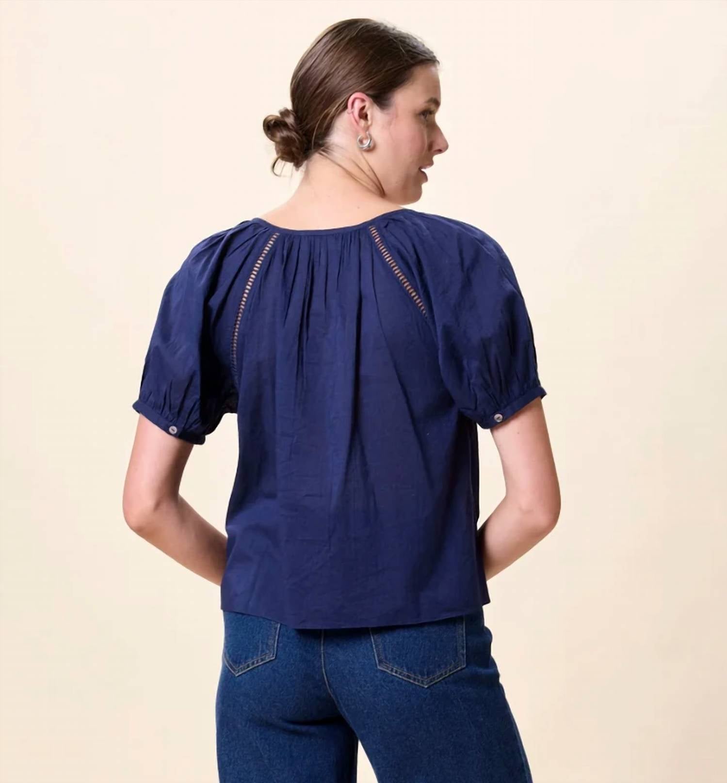 Cleobella - Adeline Short Sleeve Blouse