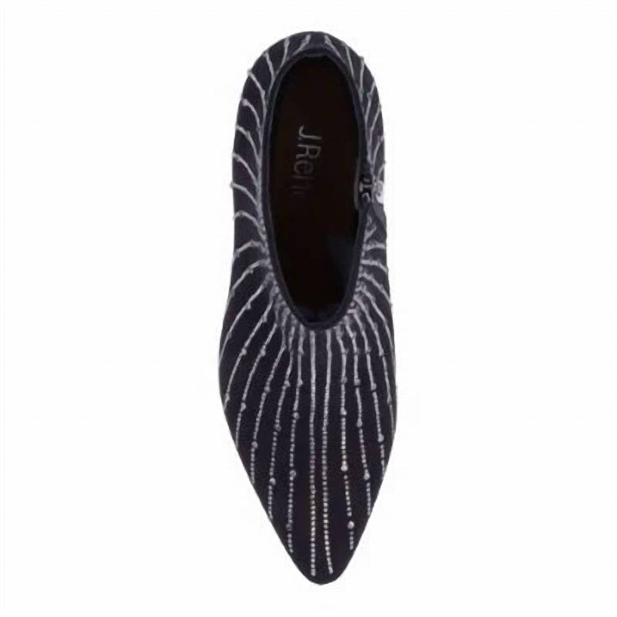 J. Renee - Women's Alannis Suede Rhinestone Bootie