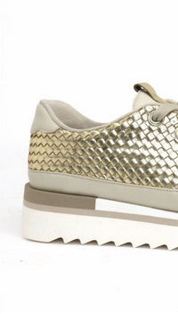 Softwaves - Women's Leyla Woven Tie Sneakers