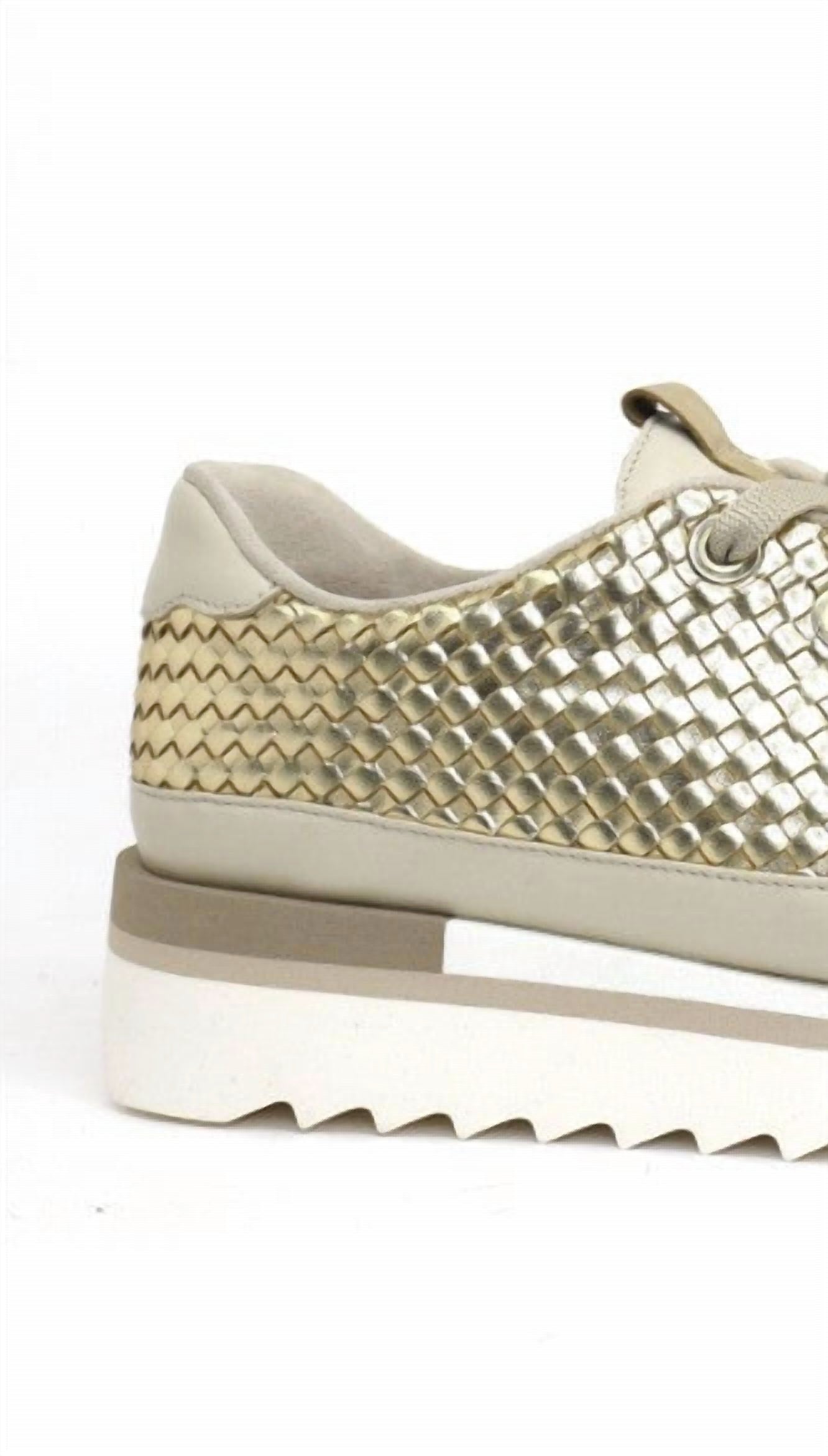 Softwaves - Women's Leyla Woven Tie Sneakers
