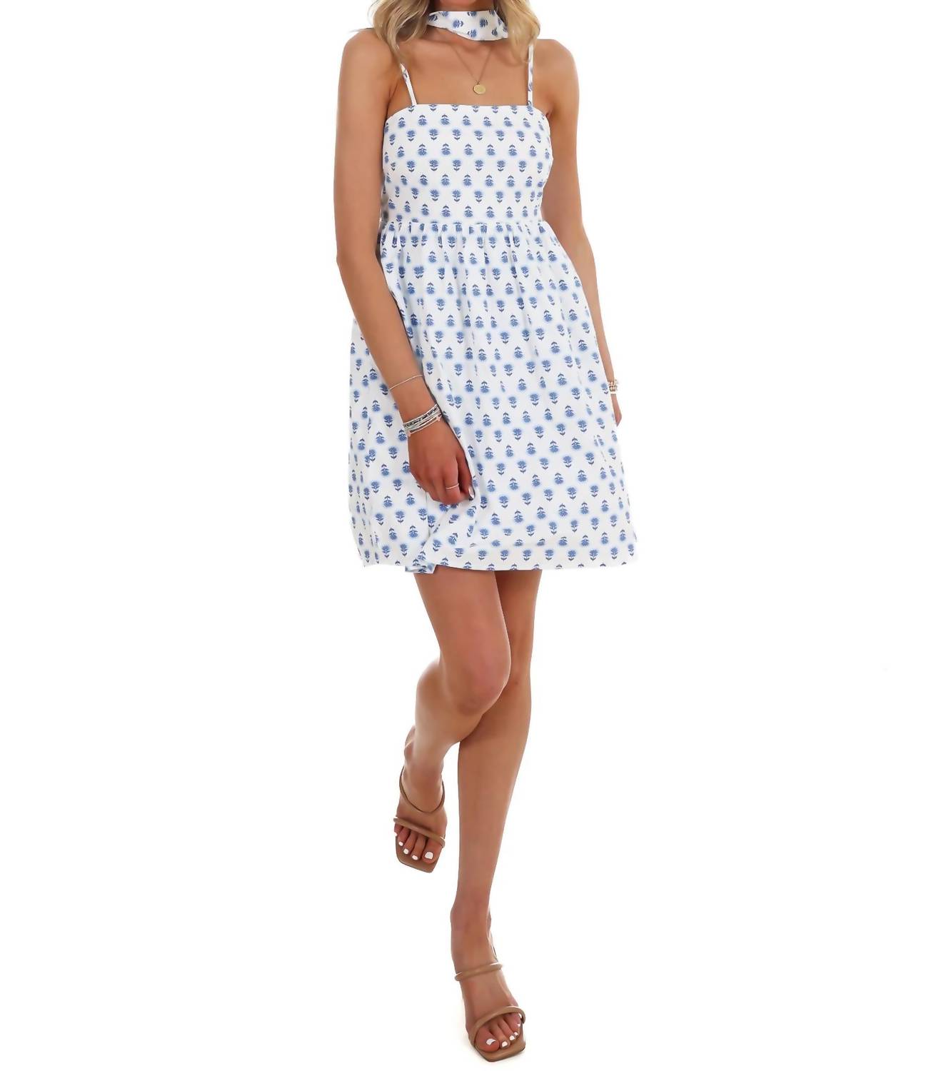 Pretty Follies - Everyday Romance Print Mini Dress