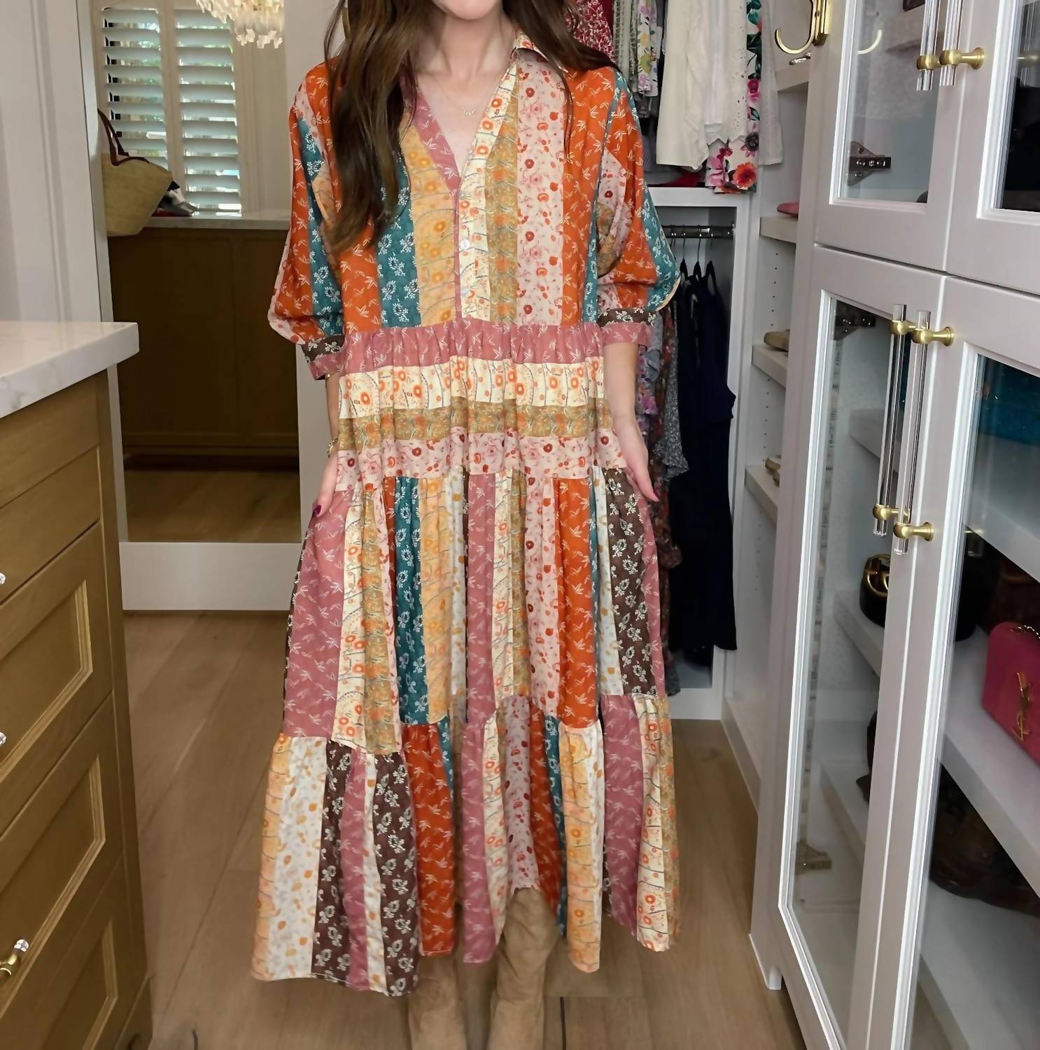 Entro - Autumn Brunch Midi Dress