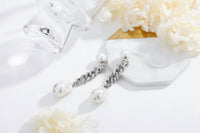 Classicharms - Women's Baroque Pearl Drop Earrings