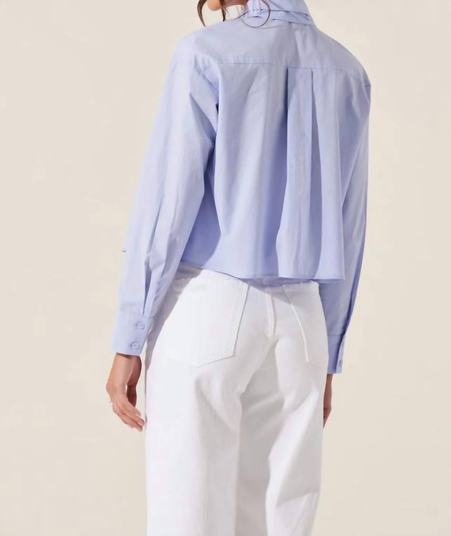 Astr - Wendi Bow Tie Blouse
