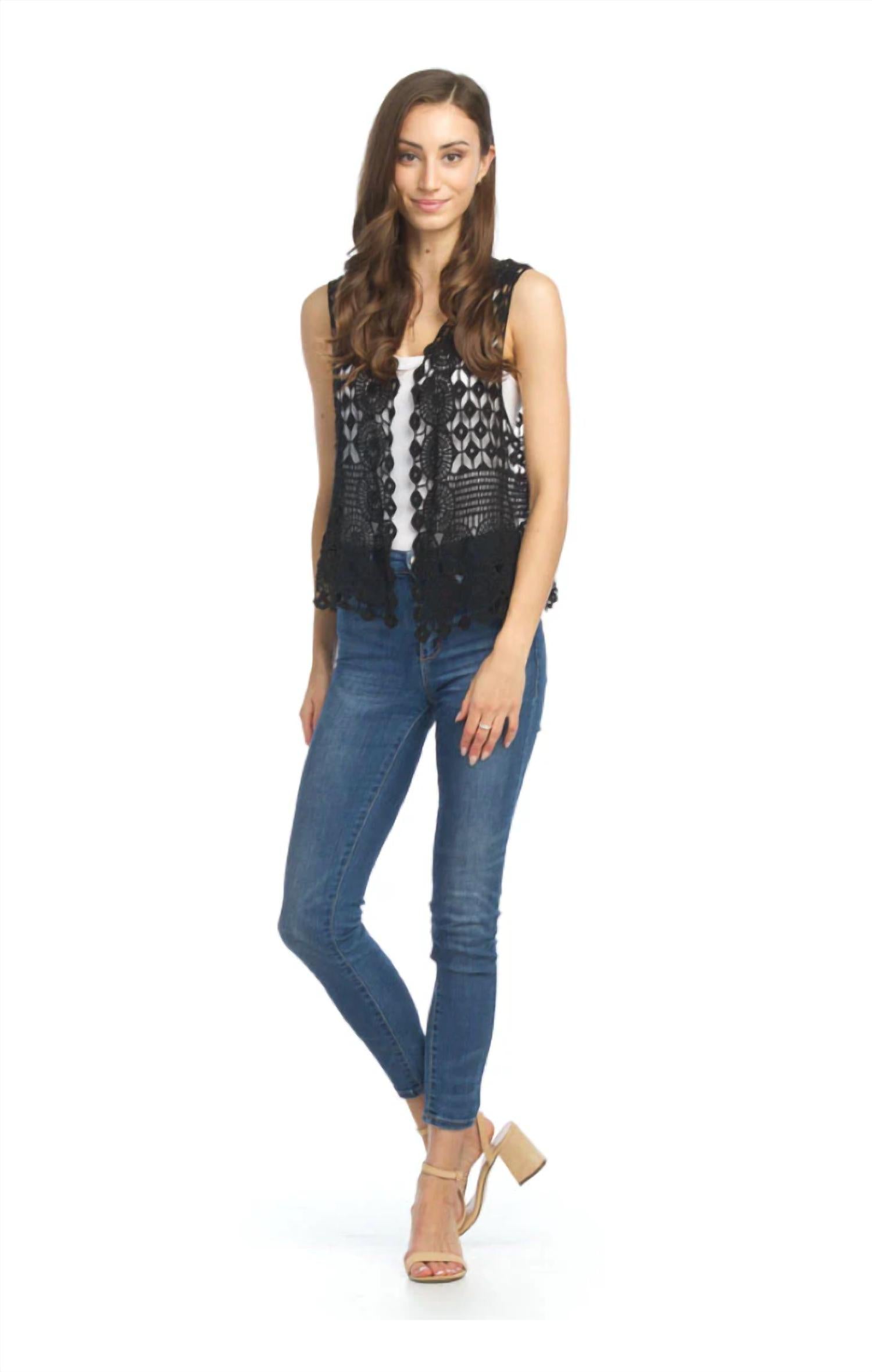 Papillon - Crochet Open Vest