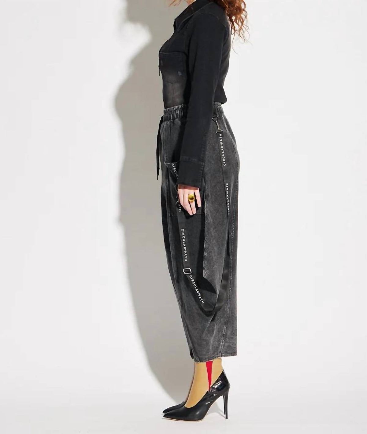 Circular Path - Balloon Denim Jeans