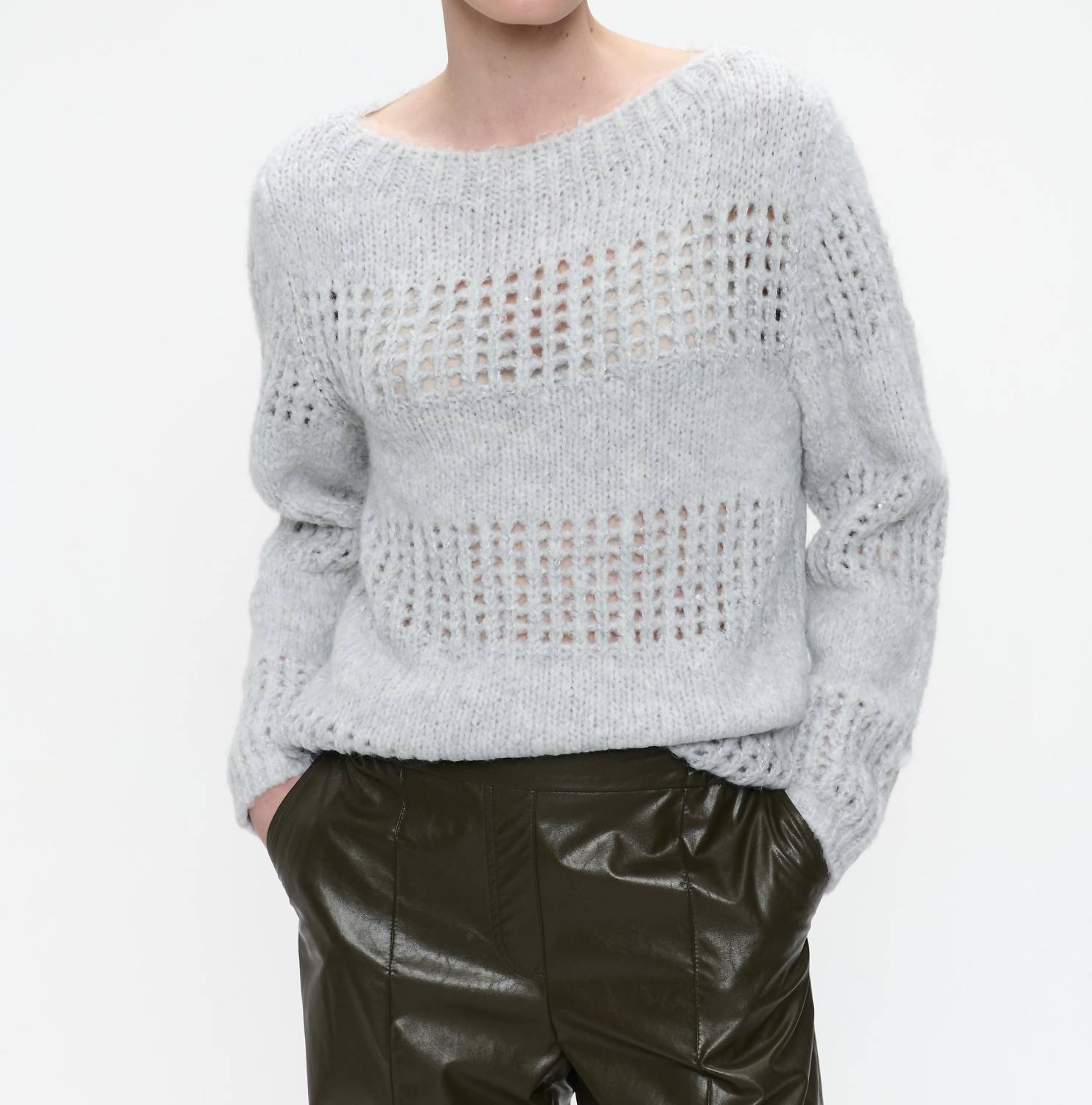 Jane Lushka - Shiny Pullover Sweater