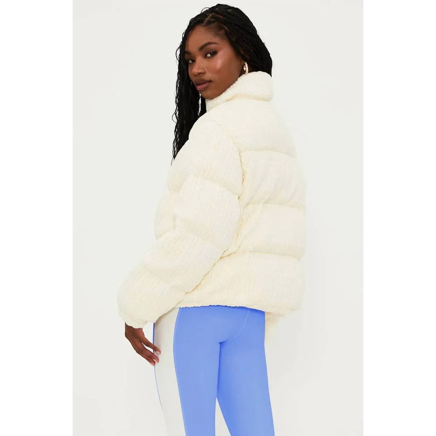 Beach Riot - Jojo Cable Puffer Jacket