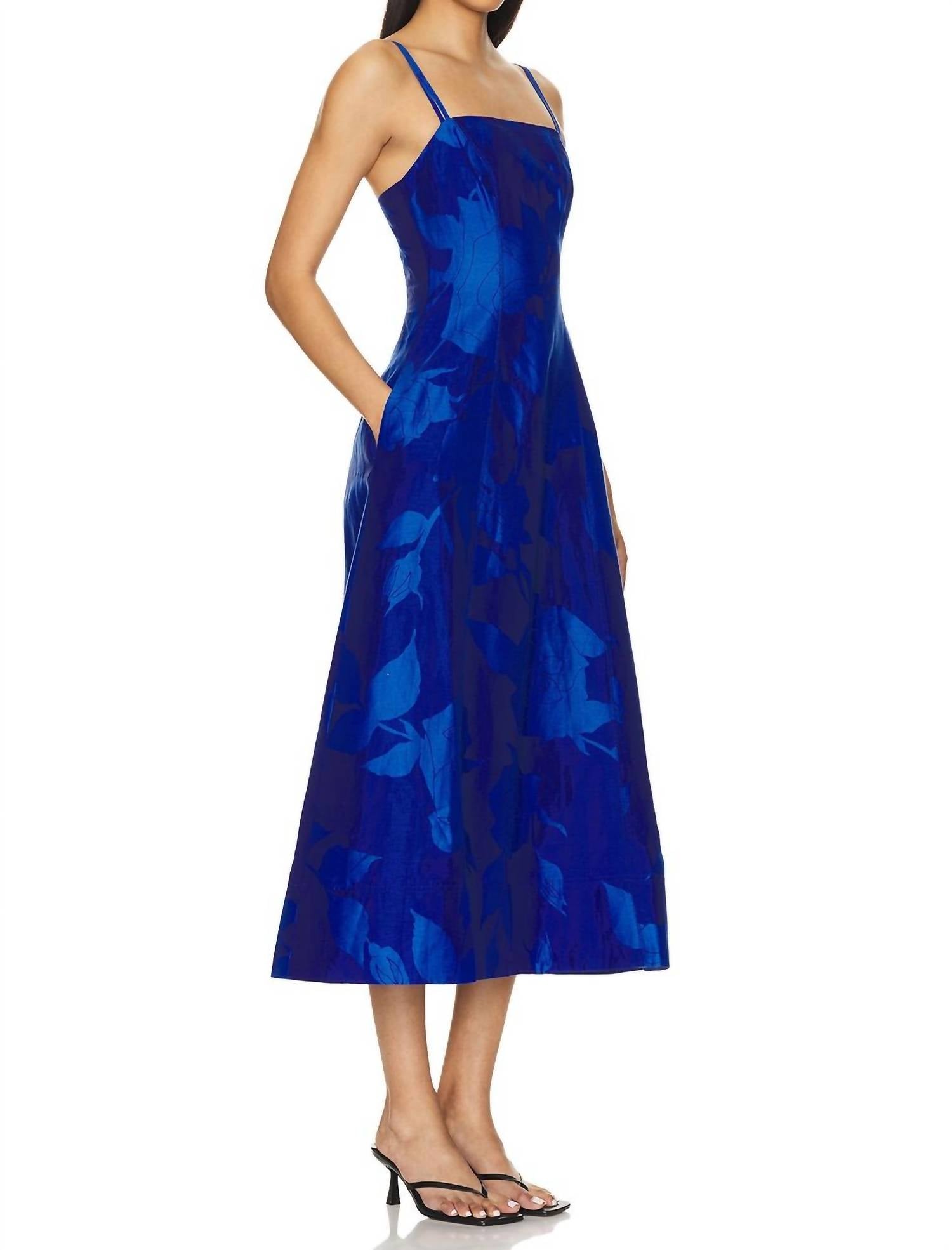 Aje. - BELONGING FLARED MIDI DRESS