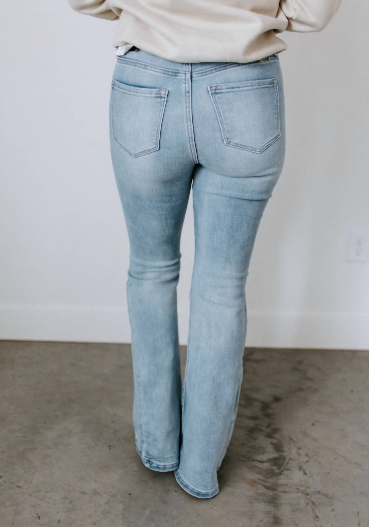 Kancan - High Waisted Flare Jean
