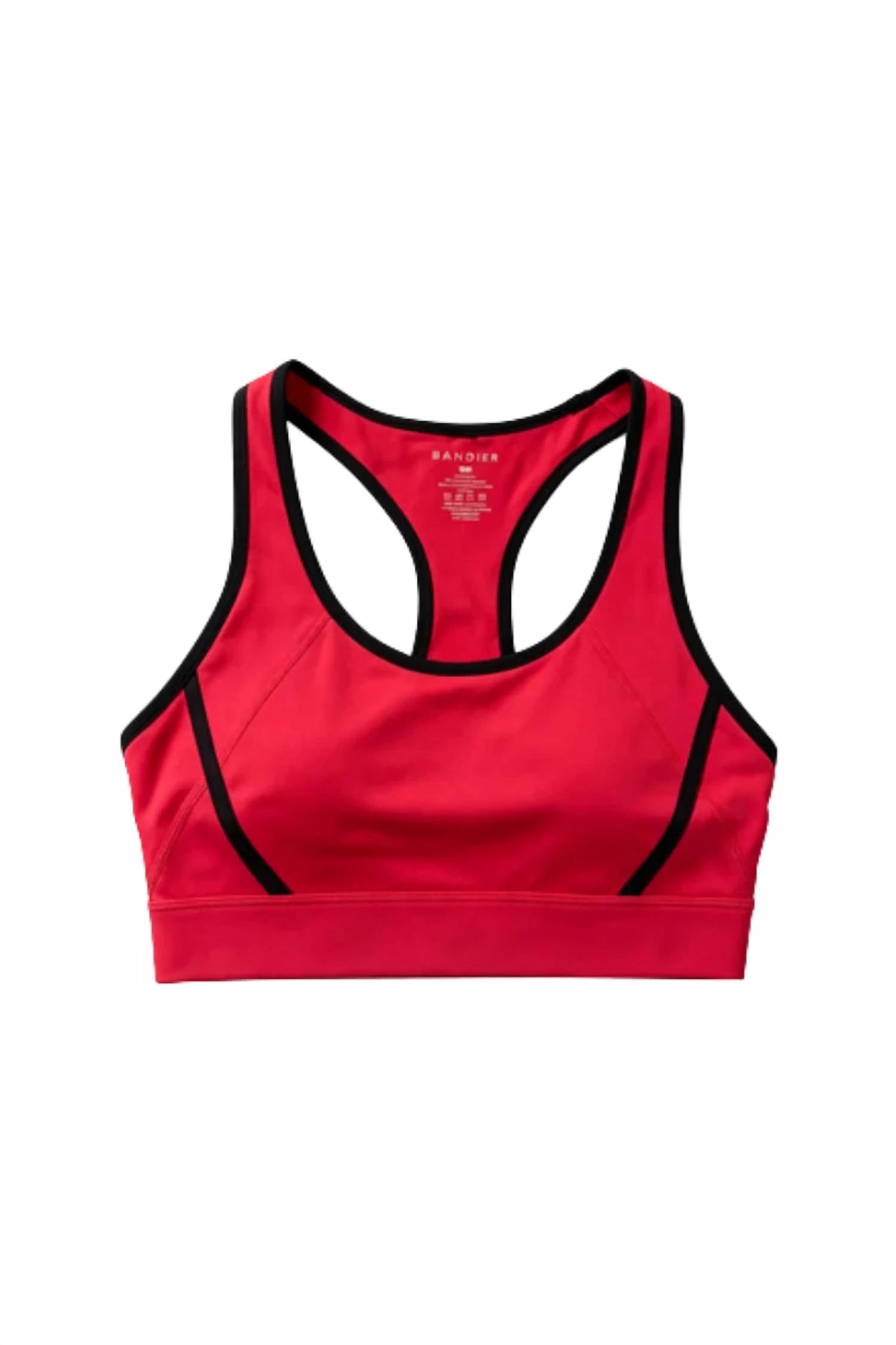 Bandier - Women's Center Stage Contrast Seam Bra