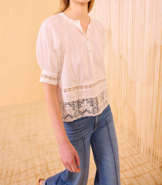 Ulla Johnson - Women's Faye Puff Sleeve Top