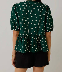 Sunday Edition - Junie Polka Dot Blouse