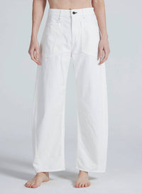 Askk Ny - Twisted Barrel Wide Leg Jeans
