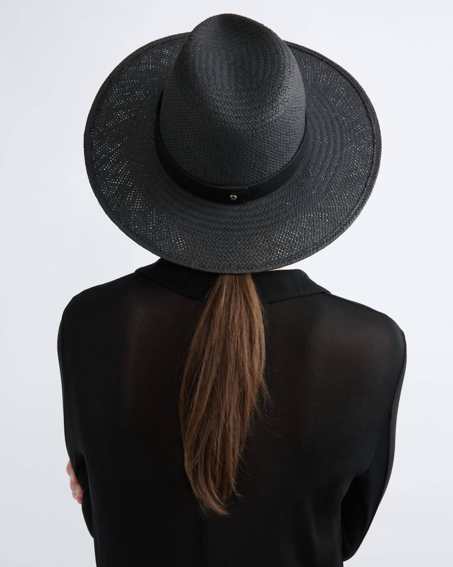Janessa Leone - Women's Simone Fedora Shape Hat