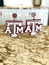 Brianna Cannon - Women's Atm Logo Earrings