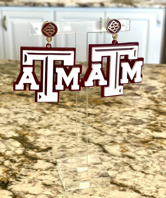 Brianna Cannon - Women's Atm Logo Earrings