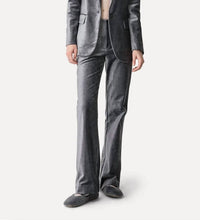 Forte Forte - Stretch Velvet Flare Pants